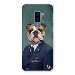 The US Male Navy Officer: Custom Pet Phone Case - Paw & Glory - Dog Portraits - Pet Portraits