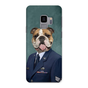 The US Male Navy Officer: Custom Pet Phone Case - Paw & Glory - Dog Portraits - Pet Portraits