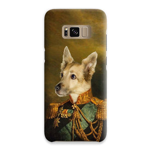 The Veteran: Custom Pet Phone Case - Paw & Glory - Dog Portraits - Pet Portraits