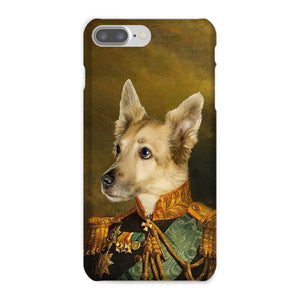 The Veteran: Custom Pet Phone Case - Paw & Glory - Dog Portraits - Pet Portraits