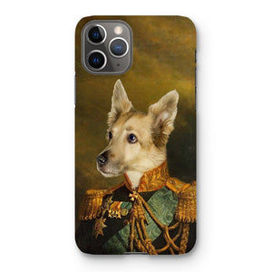 The Veteran: Custom Pet Phone Case - Paw & Glory - Dog Portraits - Pet Portraits