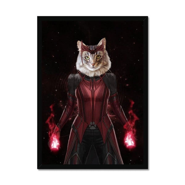 Retro Sitcom Heroine Custom Pet Portrait | Paw & Glory