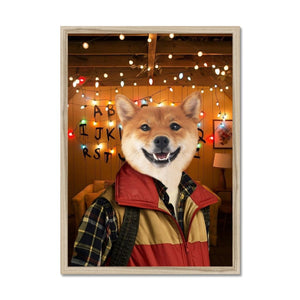 The Will (Stranger Things Inspired): Custom Pet Portrait - Paw & Glory - Dog Portraits - Pet Portraits