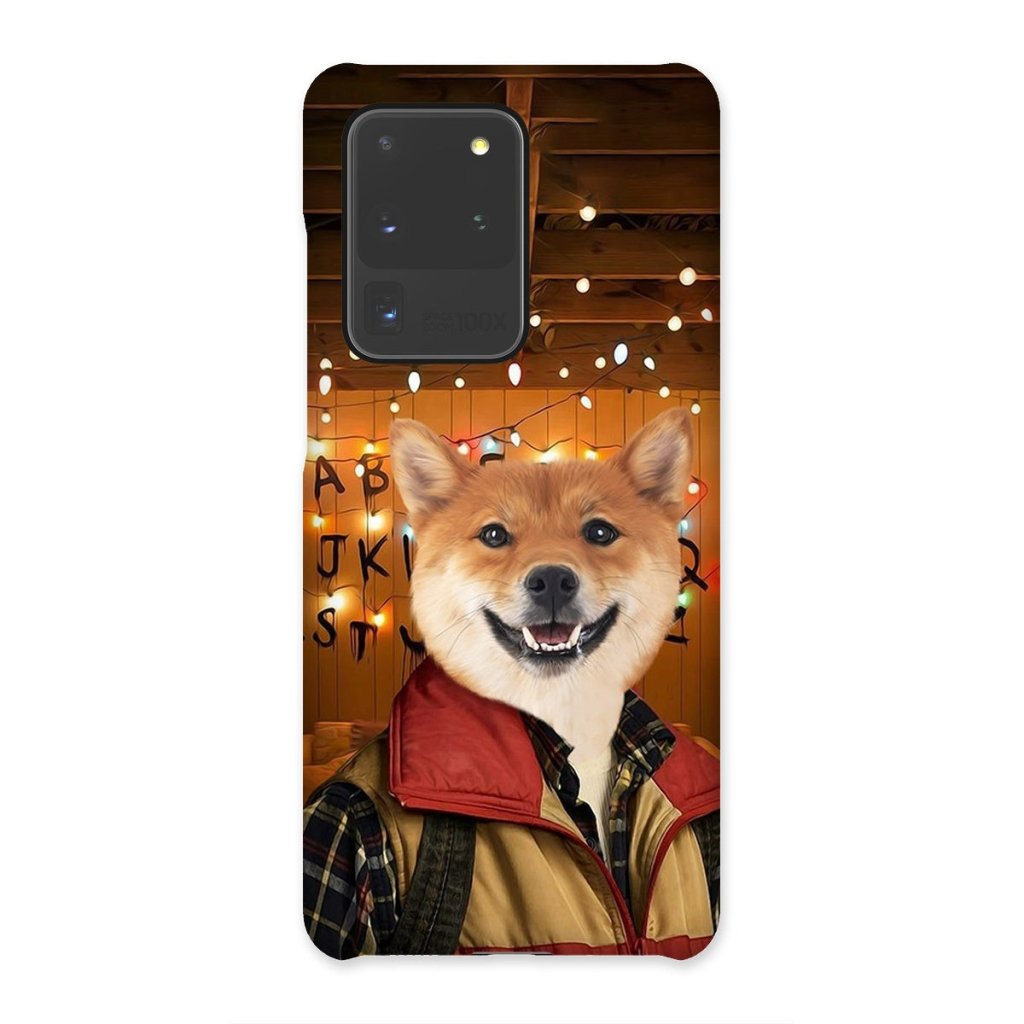 Retro 80s Sci-Fi Custom Pet Snap Phone Case | Custom Pet Artwork | Paw & Glory