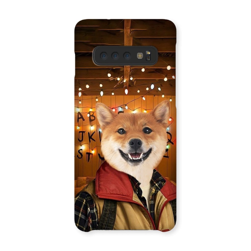 Retro 80s Sci-Fi Custom Pet Snap Phone Case | Custom Pet Artwork | Paw & Glory