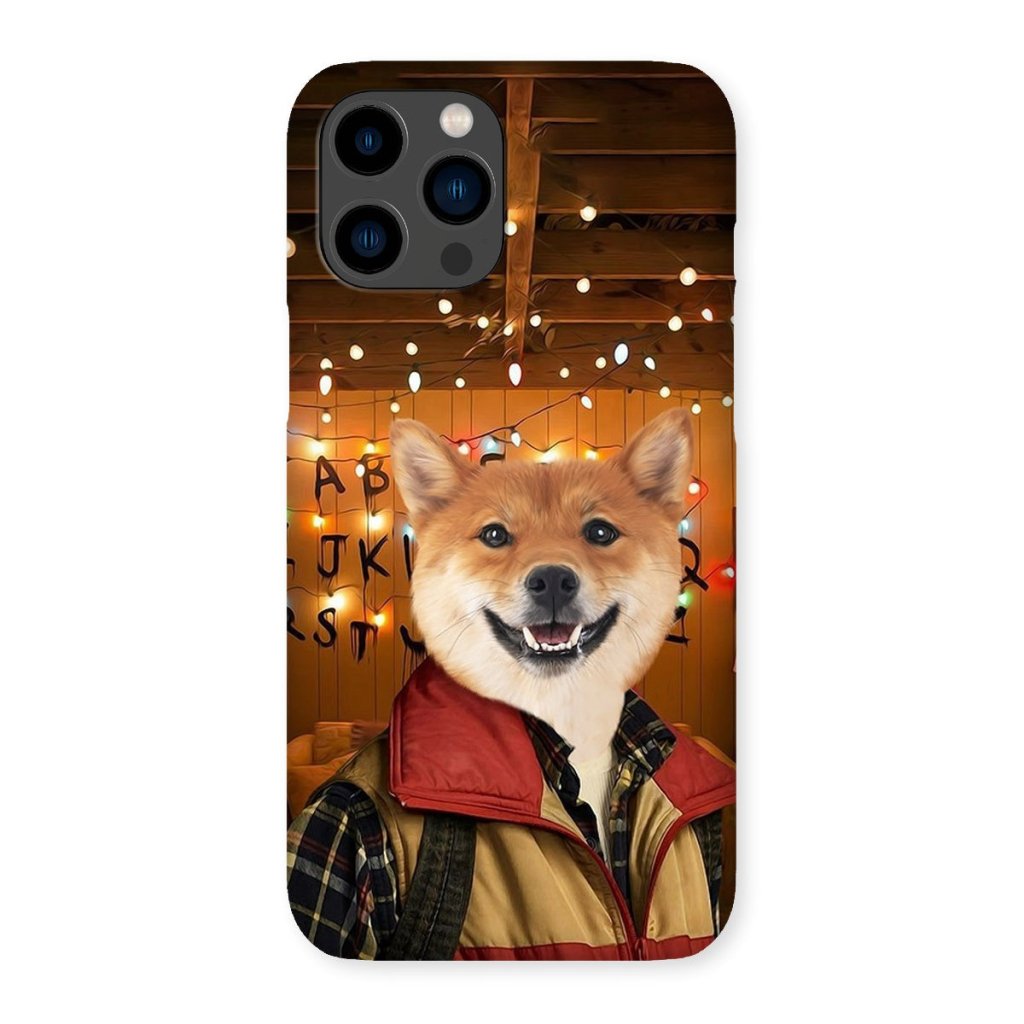 Retro 80s Sci-Fi Custom Pet Snap Phone Case | Custom Pet Artwork | Paw & Glory