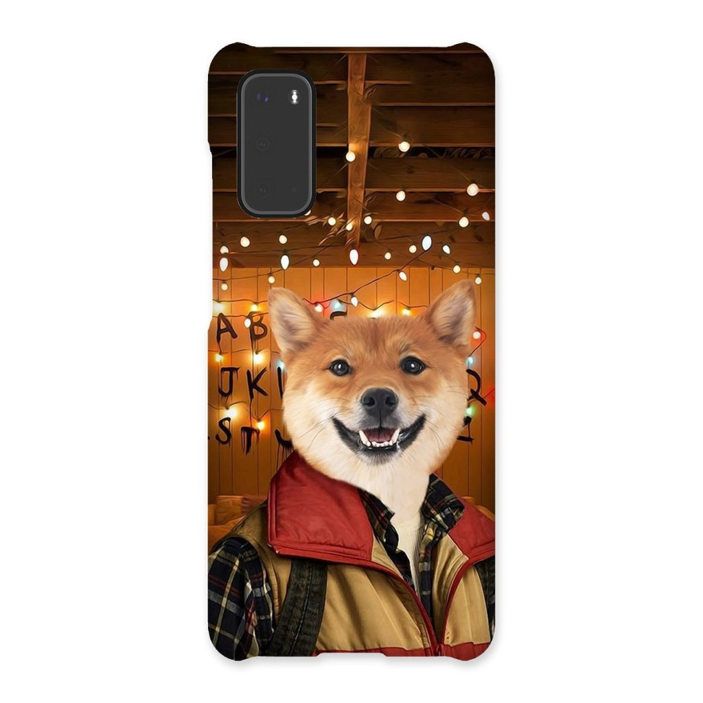Retro 80s Sci-Fi Custom Pet Snap Phone Case | Custom Pet Artwork | Paw & Glory