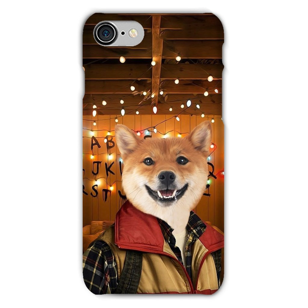 Retro 80s Sci-Fi Custom Pet Snap Phone Case | Custom Pet Artwork | Paw & Glory