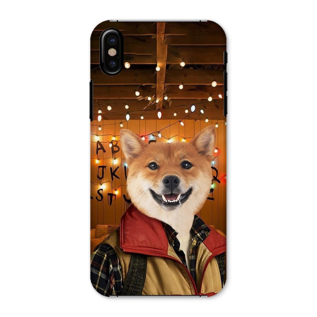 Retro 80s Sci-Fi Custom Pet Snap Phone Case | Custom Pet Artwork | Paw & Glory