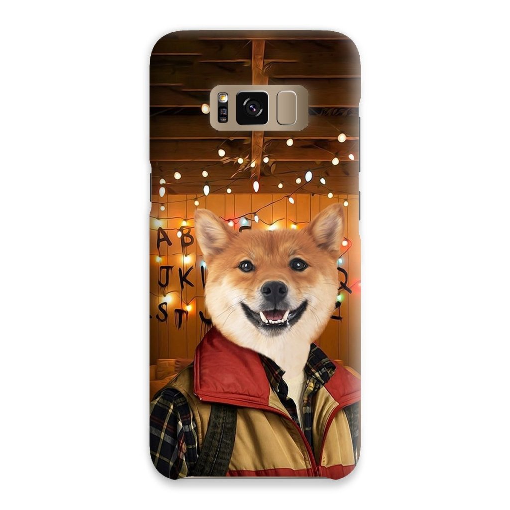 Retro 80s Sci-Fi Custom Pet Snap Phone Case | Custom Pet Artwork | Paw & Glory