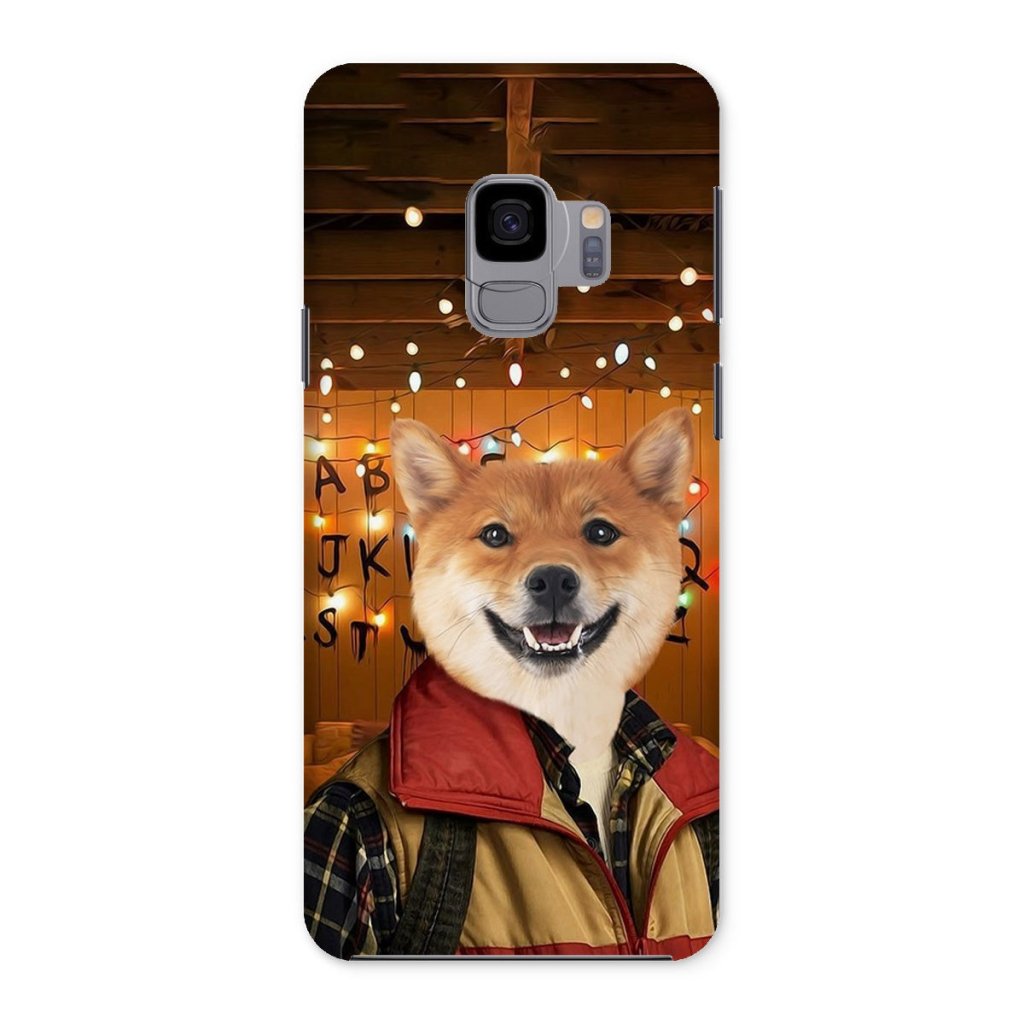 Retro 80s Sci-Fi Custom Pet Snap Phone Case | Custom Pet Artwork | Paw & Glory