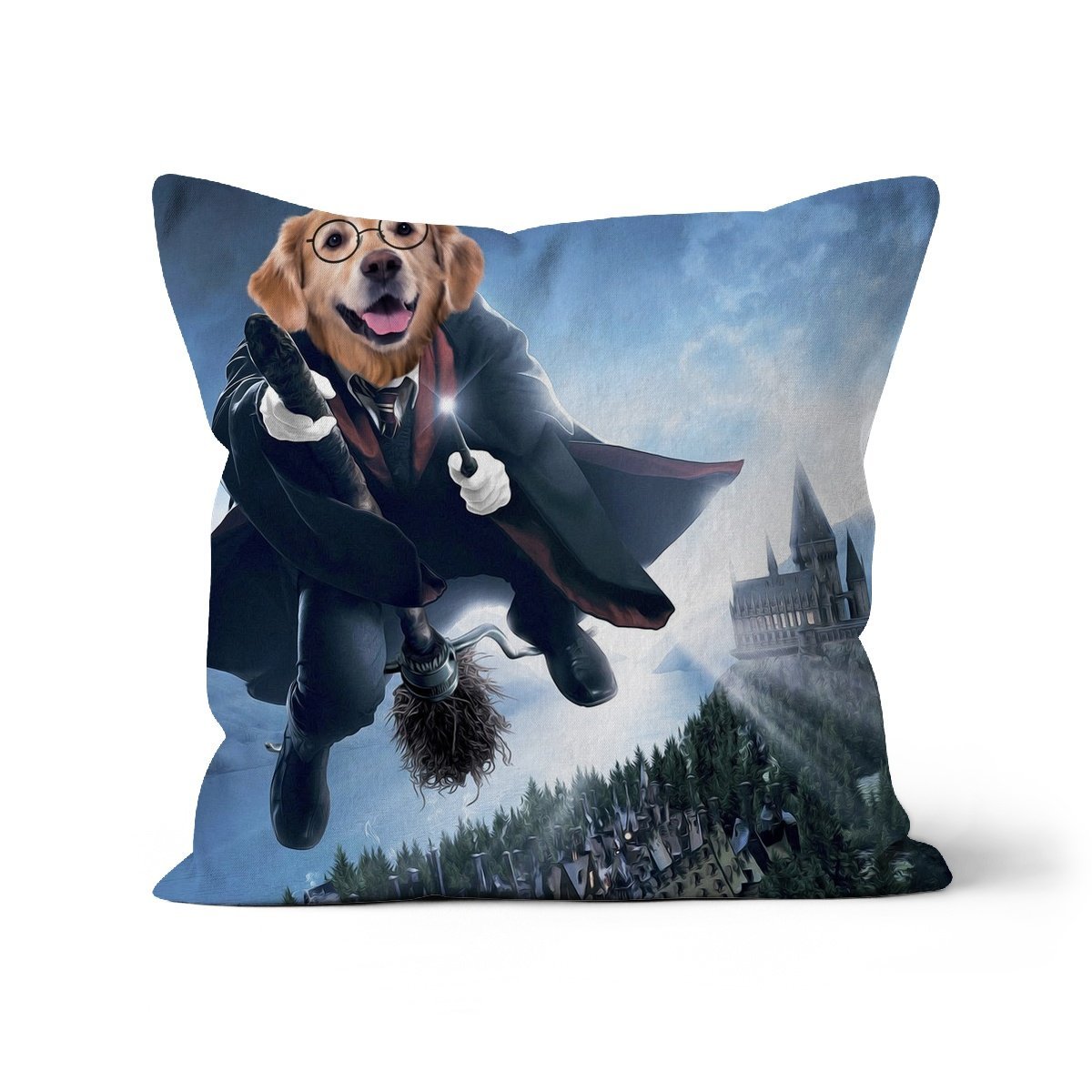 Young Wizard Custom Pet Pillow | Personalised Pet Gift | Paw & Glory