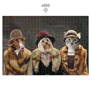 The Women (Peaky Blinders Inspired) 3 Pet: Custom Pet Puzzle - Paw & Glory - Dog Portraits - Pet Portraits