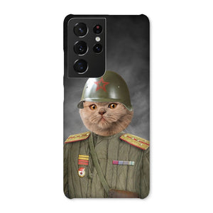 The World War Soldier: Custom Pet Phone Case - Paw & Glory - Dog Portraits - Pet Portraits