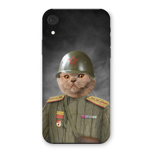 The World War Soldier: Custom Pet Phone Case - Paw & Glory - Dog Portraits - Pet Portraits