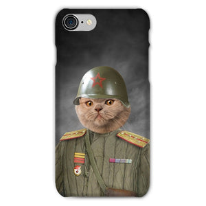 The World War Soldier: Custom Pet Phone Case - Paw & Glory - Dog Portraits - Pet Portraits