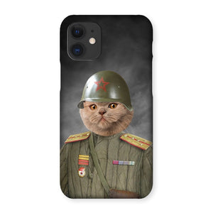 The World War Soldier: Custom Pet Phone Case - Paw & Glory - Dog Portraits - Pet Portraits