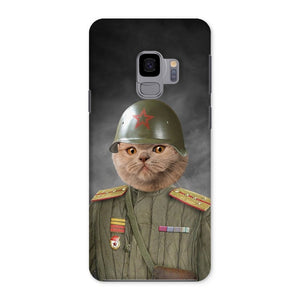 The World War Soldier: Custom Pet Phone Case - Paw & Glory - Dog Portraits - Pet Portraits