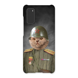 The World War Soldier: Custom Pet Phone Case - Paw & Glory - Dog Portraits - Pet Portraits