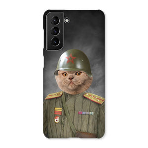 The World War Soldier: Custom Pet Phone Case - Paw & Glory - Dog Portraits - Pet Portraits