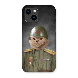 The World War Soldier: Custom Pet Phone Case - Paw & Glory - Dog Portraits - Pet Portraits