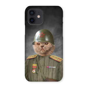 The World War Soldier: Custom Pet Phone Case - Paw & Glory - Dog Portraits - Pet Portraits