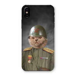 The World War Soldier: Custom Pet Phone Case - Paw & Glory - Dog Portraits - Pet Portraits