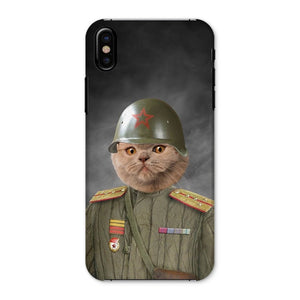 The World War Soldier: Custom Pet Phone Case - Paw & Glory - Dog Portraits - Pet Portraits