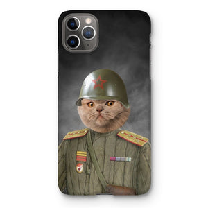 The World War Soldier: Custom Pet Phone Case - Paw & Glory - Dog Portraits - Pet Portraits