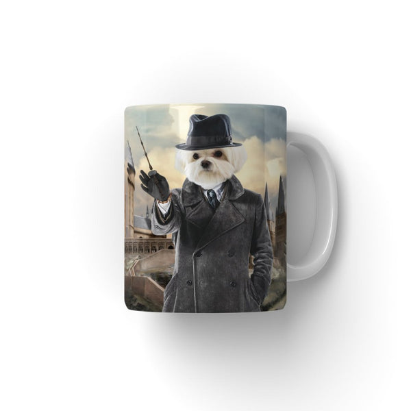 Young Wise Wizard Custom Pet Coffee Mug | Funny Pet Portrait Gift | Paw & Glory