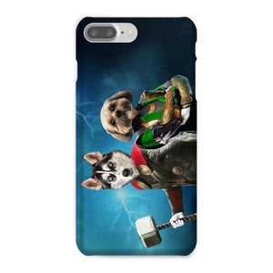 Thor & Loki: Custom Pet Phone Case - Paw & Glory - Dog Portraits - Pet Portraits