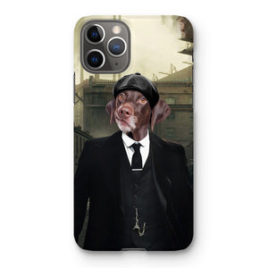 Tommy (Peaky Blinders Inspired): Custom Pet Phone Case - Paw & Glory - Dog Portraits - Pet Portraits
