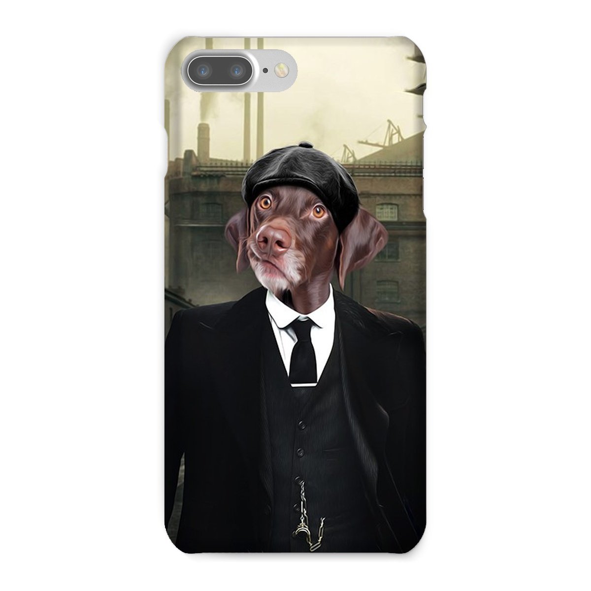 Tommy (Peaky Blinders Inspired): Custom Pet Phone Case - Paw & Glory - Dog Portraits - Pet Portraits