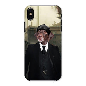 Tommy (Peaky Blinders Inspired): Custom Pet Phone Case - Paw & Glory - Dog Portraits - Pet Portraits
