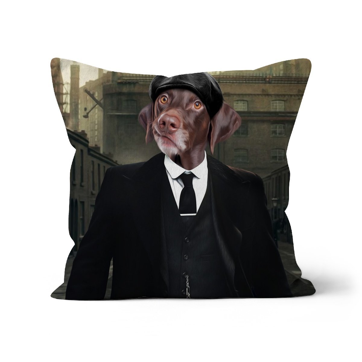 1920s Gangster Custom Pet Pillow | Personalised Pet Gift | Paw & Glory