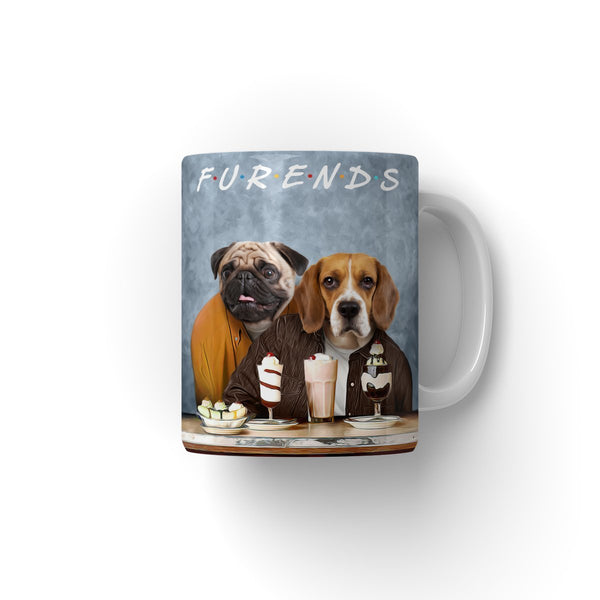 Two Best Friends Custom Pet Coffee Mug | Personalised Pet Gift | Paw & Glory