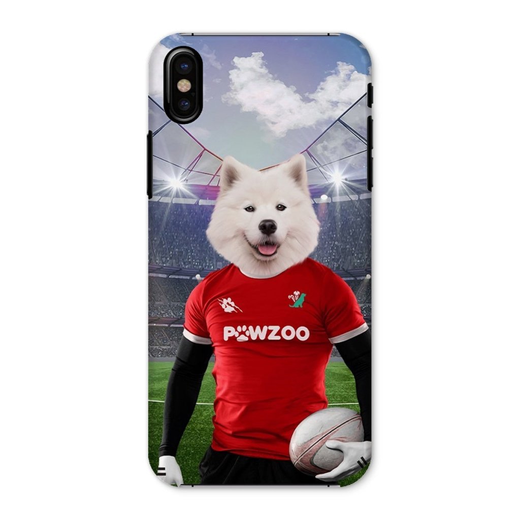Wales Rugby Team: Custom Pet Phone Case - Paw & Glory - Dog Portraits - Pet Portraits