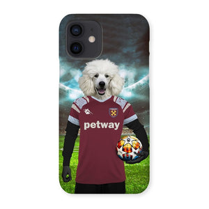West Ham Football Club: Custom Pet Phone Case - Paw & Glory - Dog Portraits - Pet Portraits