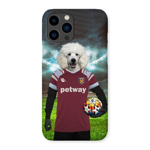 West Ham Football Club: Custom Pet Phone Case - Paw & Glory - Dog Portraits - Pet Portraits