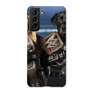 WrestleMania Champs: Custom Pet Snap Phone Case - Paw & Glory - Dog Portraits - Pet Portraits