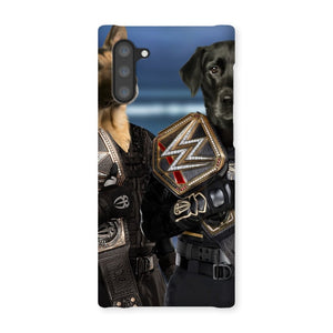 WrestleMania Champs: Custom Pet Snap Phone Case - Paw & Glory - Dog Portraits - Pet Portraits
