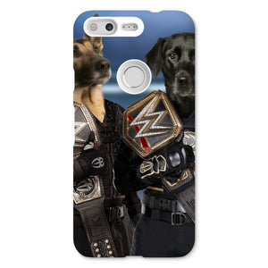 WrestleMania Champs: Custom Pet Snap Phone Case - Paw & Glory - Dog Portraits - Pet Portraits