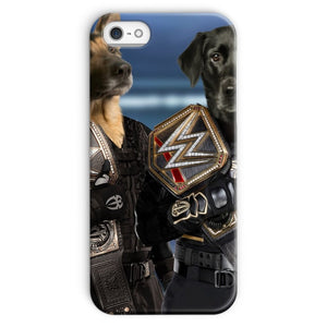 WrestleMania Champs: Custom Pet Snap Phone Case - Paw & Glory - Dog Portraits - Pet Portraits