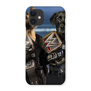 WrestleMania Champs: Custom Pet Snap Phone Case - Paw & Glory - Dog Portraits - Pet Portraits