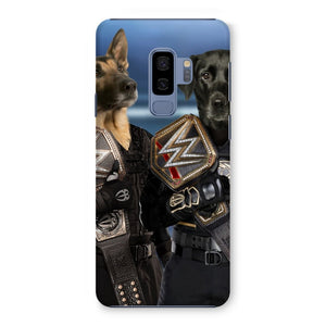 WrestleMania Champs: Custom Pet Snap Phone Case - Paw & Glory - Dog Portraits - Pet Portraits
