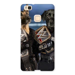 WrestleMania Champs: Custom Pet Snap Phone Case - Paw & Glory - Dog Portraits - Pet Portraits
