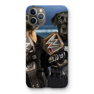 WrestleMania Champs: Custom Pet Snap Phone Case - Paw & Glory - Dog Portraits - Pet Portraits