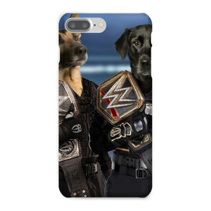 WrestleMania Champs: Custom Pet Snap Phone Case - Paw & Glory - Dog Portraits - Pet Portraits