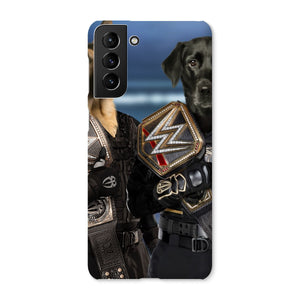 WrestleMania Champs: Custom Pet Snap Phone Case - Paw & Glory - Dog Portraits - Pet Portraits