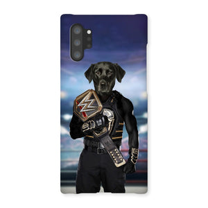 WWE Champ (Roman Reigns Inspired): Custom Pet Phone Case - Paw & Glory - Dog Portraits - Pet Portraits